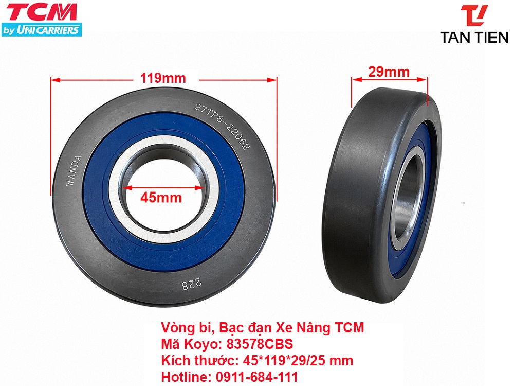 Vòng Bi Koyo 83578CBS